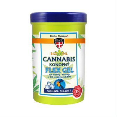 CANNABIS FLEX, atvēsinošs masāžas gēls, 380ml attēls