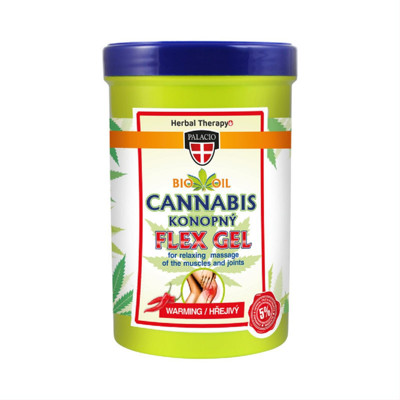 CANNABIS FLEX, sildošs masāžas gēls, 380ml attēls