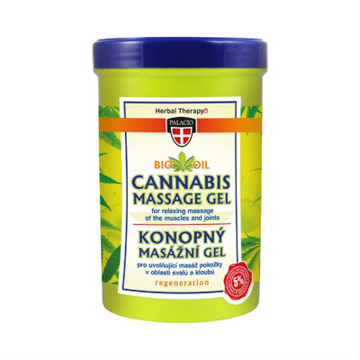 Cannabis, masāžas želeja, 380ml attēls