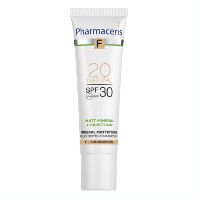 PHARMACERIS F MATTIFYING, matēts minerālpūderis nr.2, SPF30, 30ml attēls