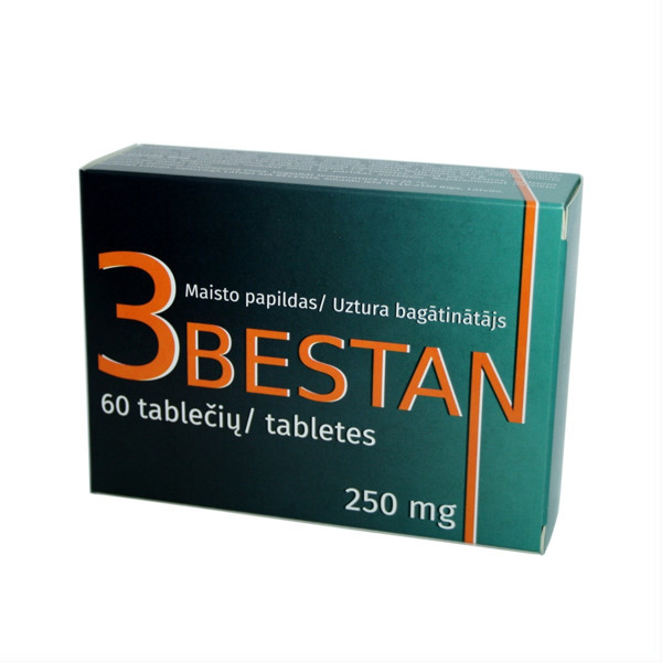 3BESTAN, 250mg, N60 attēls