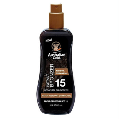 AUSTRALIAN GOLD SUN SPF15, sauļošanās pieniņš ar bronzeriem, 237ml attēls