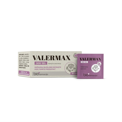 VALERMAX, 500 mg, pulveris perorālam šķīdumam, N28 attēls