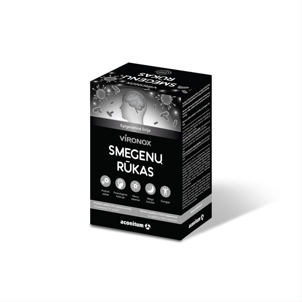 VIRONOX, smadzeņu migla, paciņas, N14 attēls