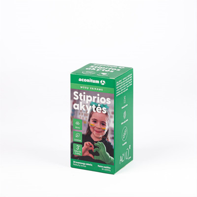 Spēcīgas acis, жеваемые таблетки, N30 изображение