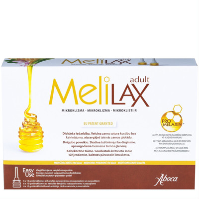 MELILAX ADULT, microclyse, 10 g, N6 attēls