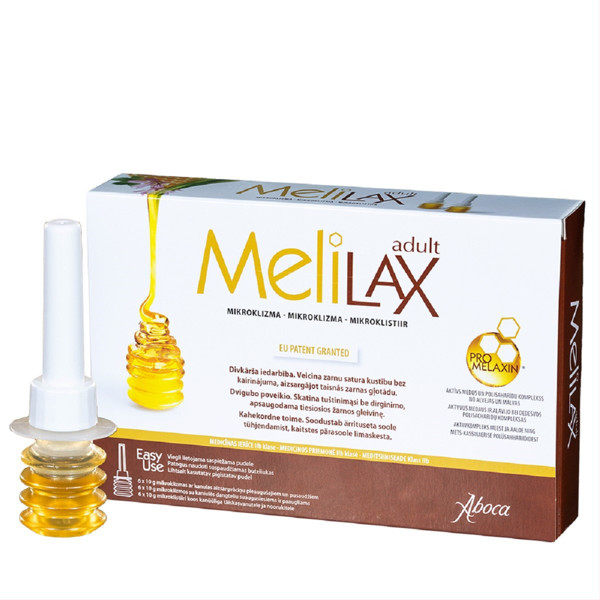 MELILAX ADULT, microclyse, 10 g, N6 attēls