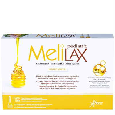 MELILAX PEDIATRIC, microclyse, 5 g, N6 attēls