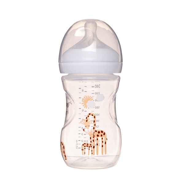 PHILIPS AVENT NATURAL RESPONSE, Dekorēta pudele, ŽIRAFE, 260ml, SCY903/66 attēls