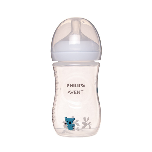 PHILIPS AVENT NATURAL RESPONSE, Dekorēta pudele, KOALA, 260ml, SCY903/67 attēls