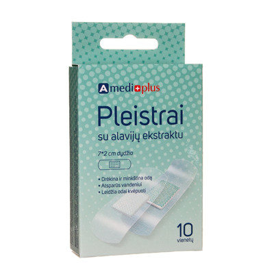 AMEDIPLUS, apmetums ar alvejas ekstraktu, 7x2 cm, N10 attēls