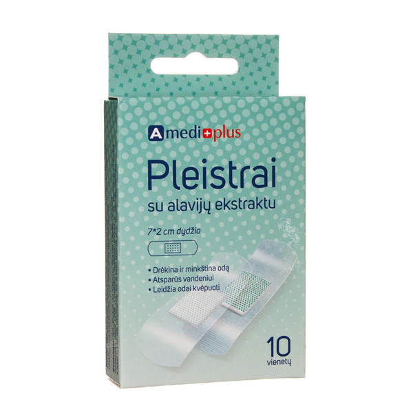 AMEDIPLUS, apmetums ar alvejas ekstraktu, 7x2 cm, N10 attēls
