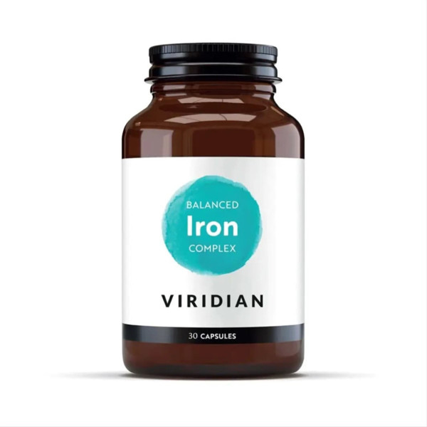 VIRIDIAN BALANCED IRON COMPLEX, 30 капсул изображение