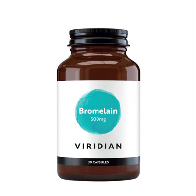 VIRIDIAN BROMELAIN, 500 mg, 30 kapsulas attēls