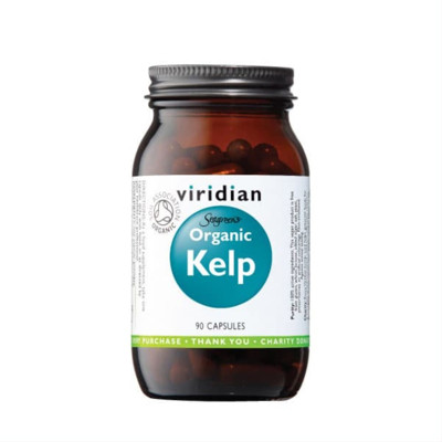VIRIDIAN ORGANIC KELP, 600 мг, 90 капсул изображение