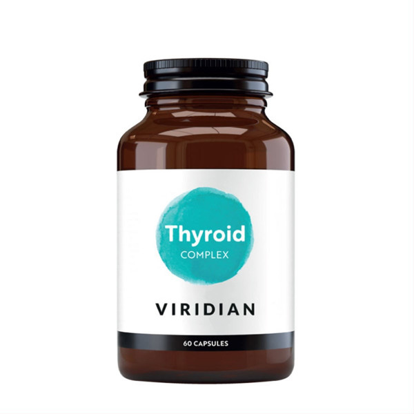 VIRIDIAN THYROID COMPLEX, 60 kapsulas attēls
