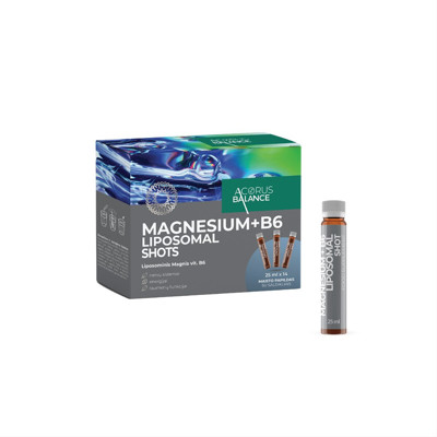 Acorus Balance liposomu magnijs + VIT B6, perorāls šķīdums, 25 ml, N14 attēls