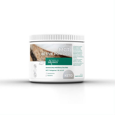 ACORUS BALANCE MCT ACTIVE POWDER, pulveris perorālam šķīdumam, 400 g attēls