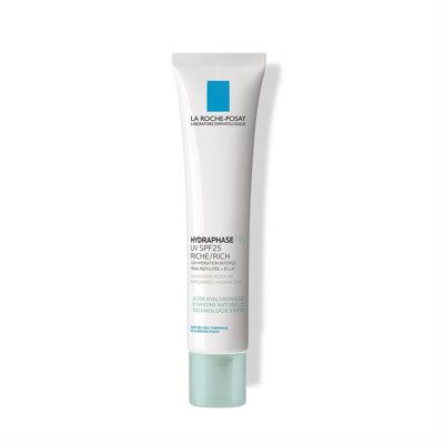 LA ROCHE-POSAY HYDRAPHASE HA UV RICH, sejas krēms normālai un sausai ādai, SPF 25, 40 ml attēls