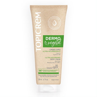 TOPICREM DERMOVEGETAL, ķermeņa krēms, 200ml attēls