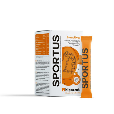 HIPOCRAT SPORTUS, želeja, 14 paciņas attēls