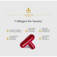 GAMTOS NAMAI COLLAGEN FOR BEAUTY, 90 kapsulas attēls