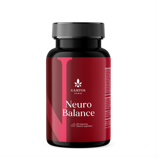 GAMTOS NAMAI NEURO BALANCE, 60 kapsulas attēls