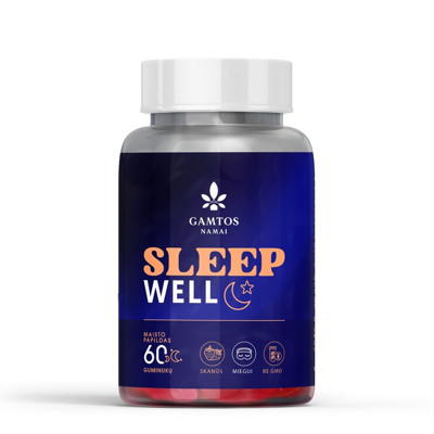 GAMTOS NAMAI SLEEP WELL, 60 gumiji attēls