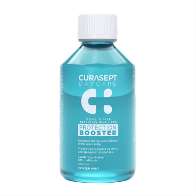 CURASEPT DAYCARE BOOSTER FROZEN MINT, mutes skalojamais līdzeklis, 250 ml attēls