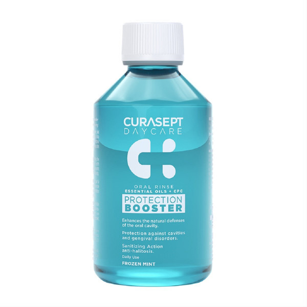 CURASEPT DAYCARE BOOSTER FROZEN MINT, mutes skalojamais līdzeklis, 250 ml attēls