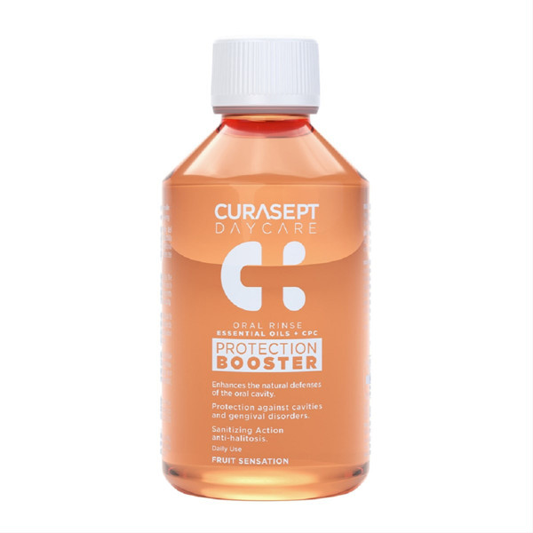 CURASEPT DAYCARE BOOSTER FRUIT SENSATION, mutes skalojamais līdzeklis, 250 ml attēls