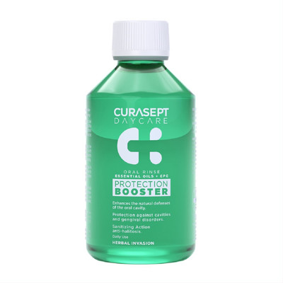 CURASEPT DAYCARE BOOSTER HERBAL INVASION, mutes skalojamais līdzeklis, 250 ml attēls
