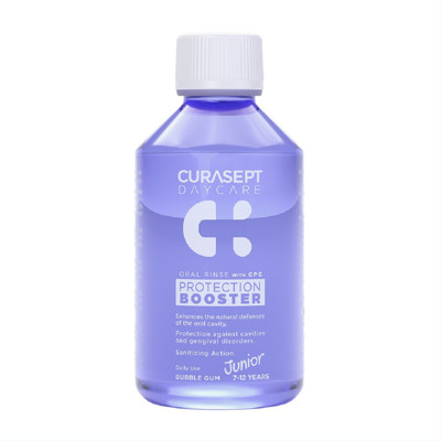 CURASEPT DAYCARE BOOSTER JUNIOR, mutes skalojamais līdzeklis, 250ml attēls
