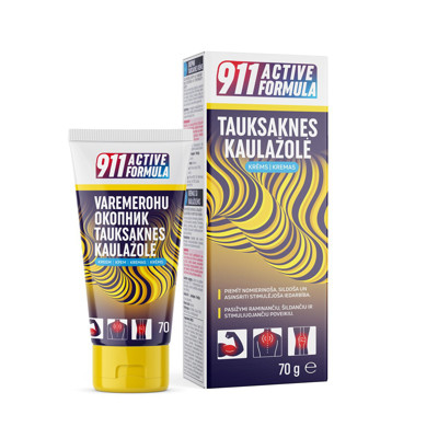 911 AKTĪVĀ FORMULA, krēms ar asinszāli, 70g attēls