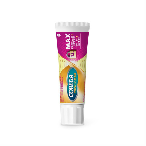 COREGA MAX FIXATION AND COMFORT, крем для фиксации зубных протезов, 40 г изображение