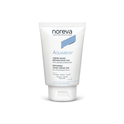 NOREVA AQUAREVA, 24 stundas efektīvs mitrinošs, atjaunojošs roku krēms, 50ml attēls