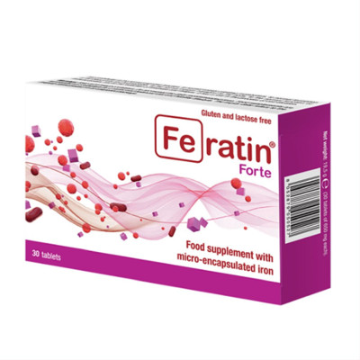 FERATIN FORTE, 30 mg, 30 tabletes attēls