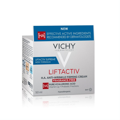 VICHY LIFTACTIV H.A., nostiprinošs krēms pret grumbām bez smaržas, 50ml attēls
