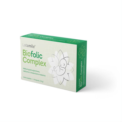 LOTAMILE BIOFOLIC COMPLEX, 30 kapsulas attēls