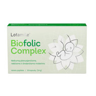 LOTAMILE BIOFOLIC COMPLEX, 30 kapsulas attēls
