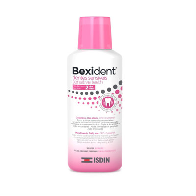 ISDIN BEXIDENT mutes skalojamais līdzeklis jutīgiem zobiem, 250ml attēls