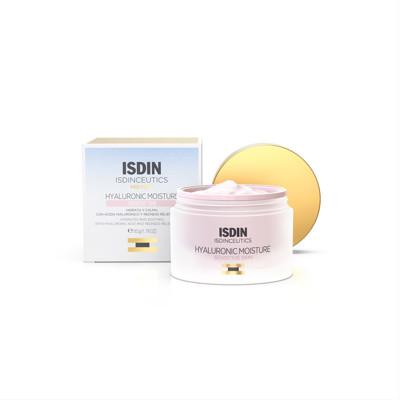 ISDIN ISDINCEUTICS HYALURONIC MOISTURE SENSITIVE SKIN, mitrinošs sejas krēms jutīgai sejas ādai, 50 ml attēls