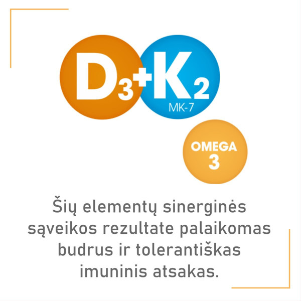 OLIDETRIM 4000 D3 + K2 OMEGA-3, 30 mīkstās kapsulas attēls