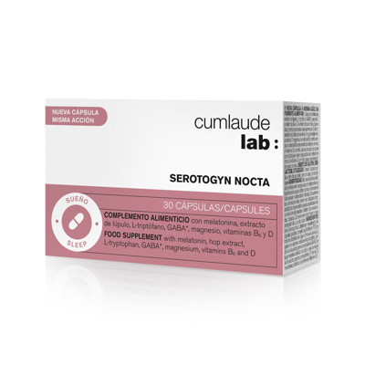 CUMLAUDE SEROTOGYN NOCTA, 30 kapsulas attēls