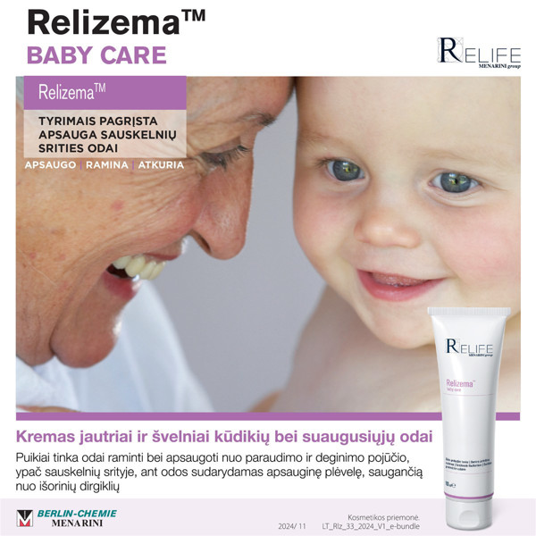 RELIZEMA BABY CARE, krēms, 100ml attēls