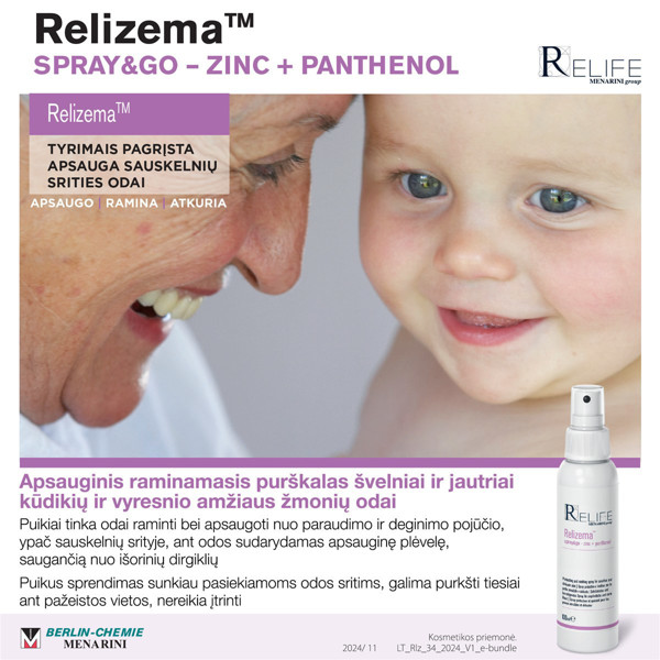 RELIZEMA SPRAY&GO, krēms, 100ml attēls