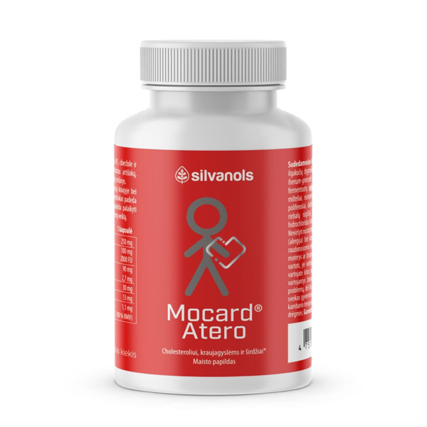 MOCARD ATERO, 120 kapsulas attēls