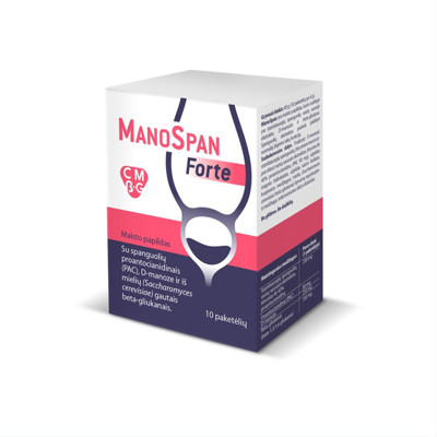 MANOSPAN FORTE, 10 paciņas attēls
