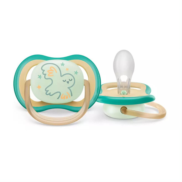 PHILIPS AVENT ULTRA AIR, silikona knupis, nakts, 0-6 mēneši, N1 attēls