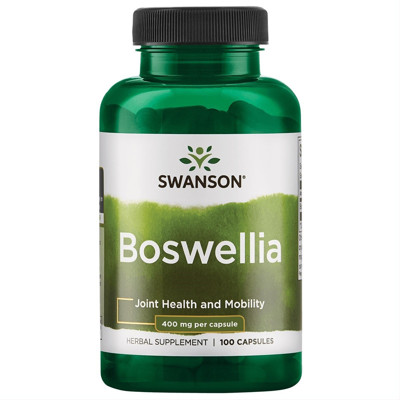 SWANSON BOSVELIA, 400 mg, 100 kapsulas attēls
